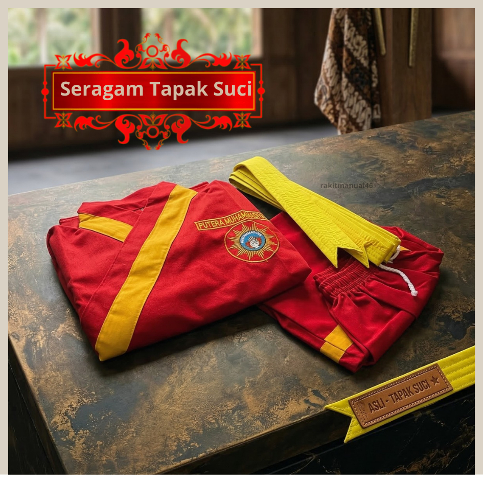 Seragam Tapak Suci + Sabuk - Baju Celana Tapak Suci Putera Muhammadiyah