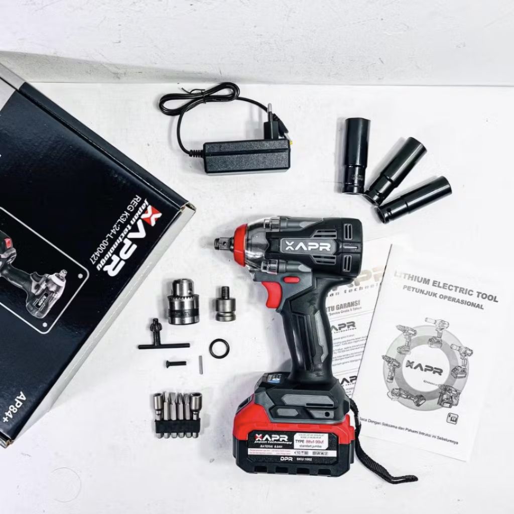 PEMBUKA BAUT XAPR+ 550NM BOR IMPACT WRENCH
