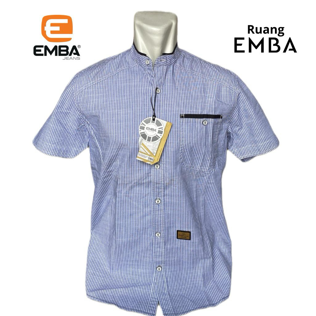 EMBA - Kemeja Koko EMBA Lengan Pendek