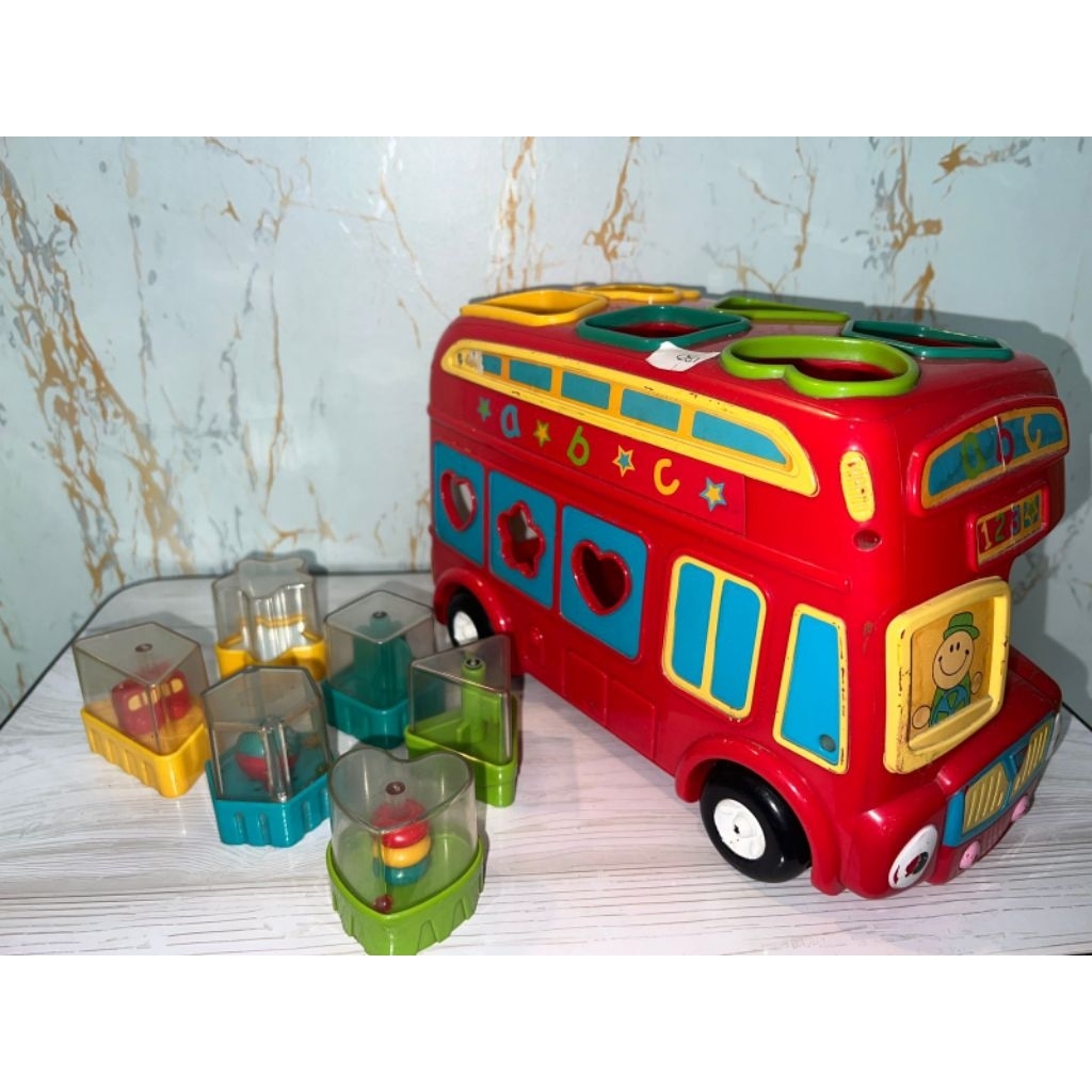ELC Shape Sorting Bus/ mainan mobilan sorter elc