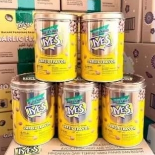 IYES GARLIC FLAVOR DUS ISI 6 KALENG 125 GR