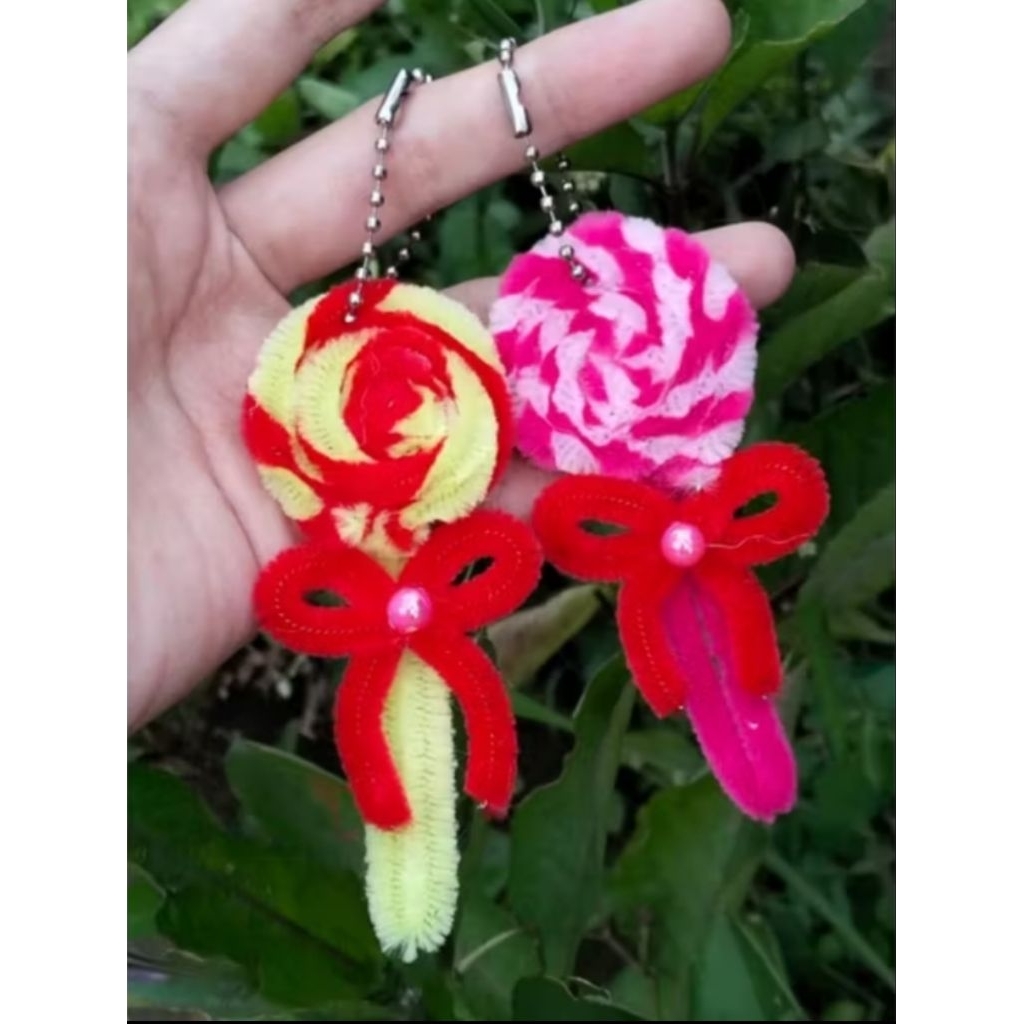 gantungan kunci lolypop lucu (grosir)