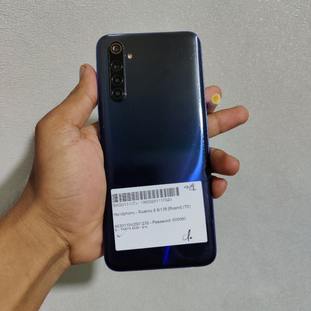 Realme 6 8/128 Second Handphone