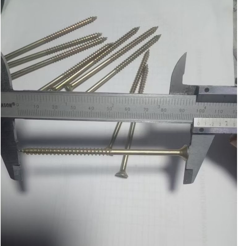 Sekrup kayu panjang 10cm  isi 6 pcs