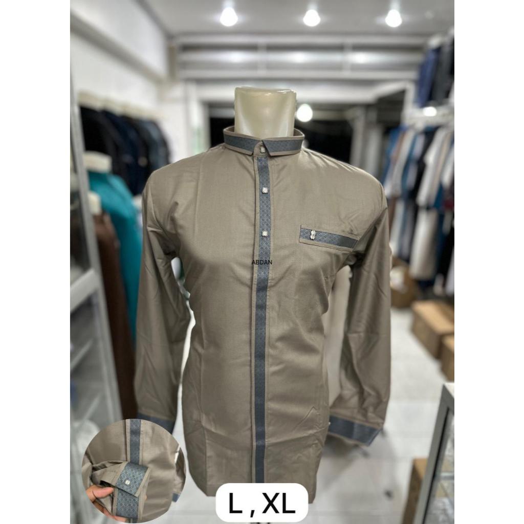 Baju Koko alraz Muslim Dewasa pria Premium terlaris