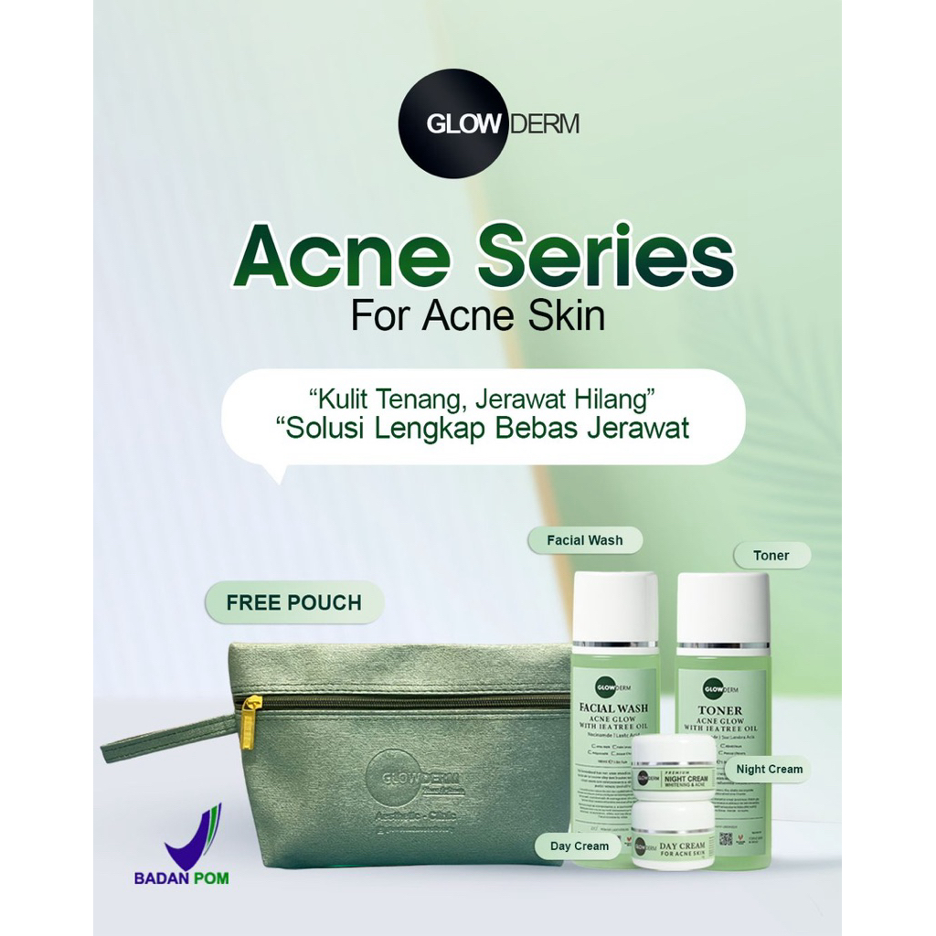 Glowderm Paket Acne Glow