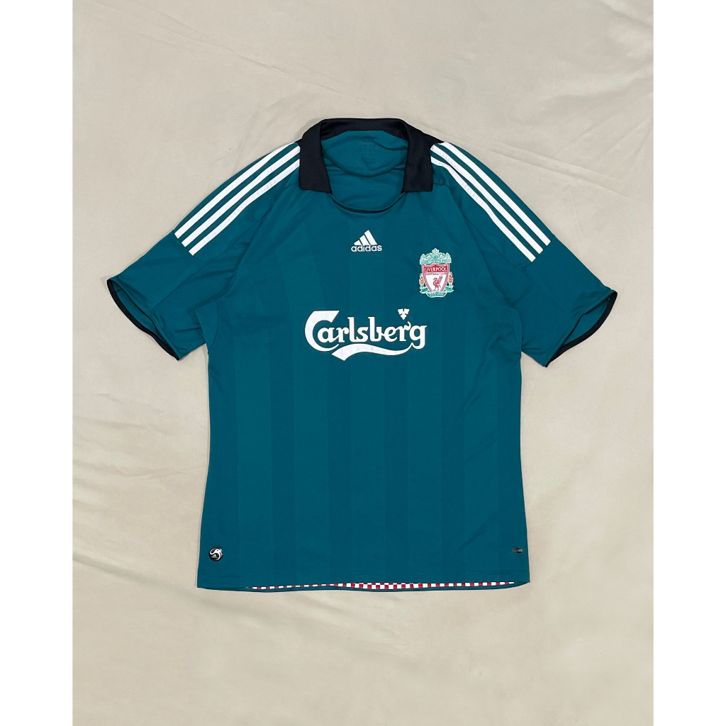 Original Adidas Liverpool FC Third Kit 2008 2009 Jersey Bola Vintage
