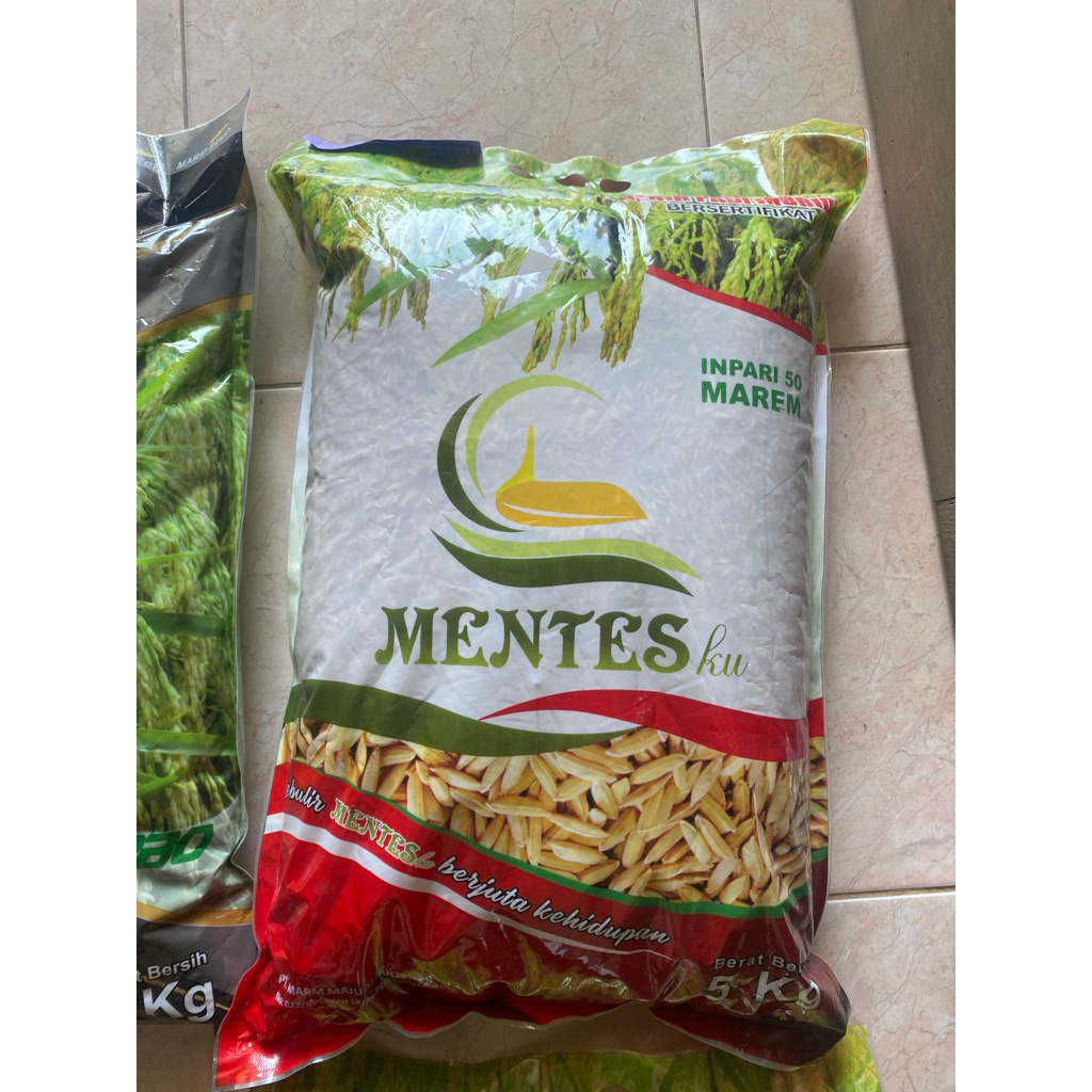 Benih Padi Inpari 50 Marem MENTESku 5Kg Bersertifikat | Benih Padi Inbrida