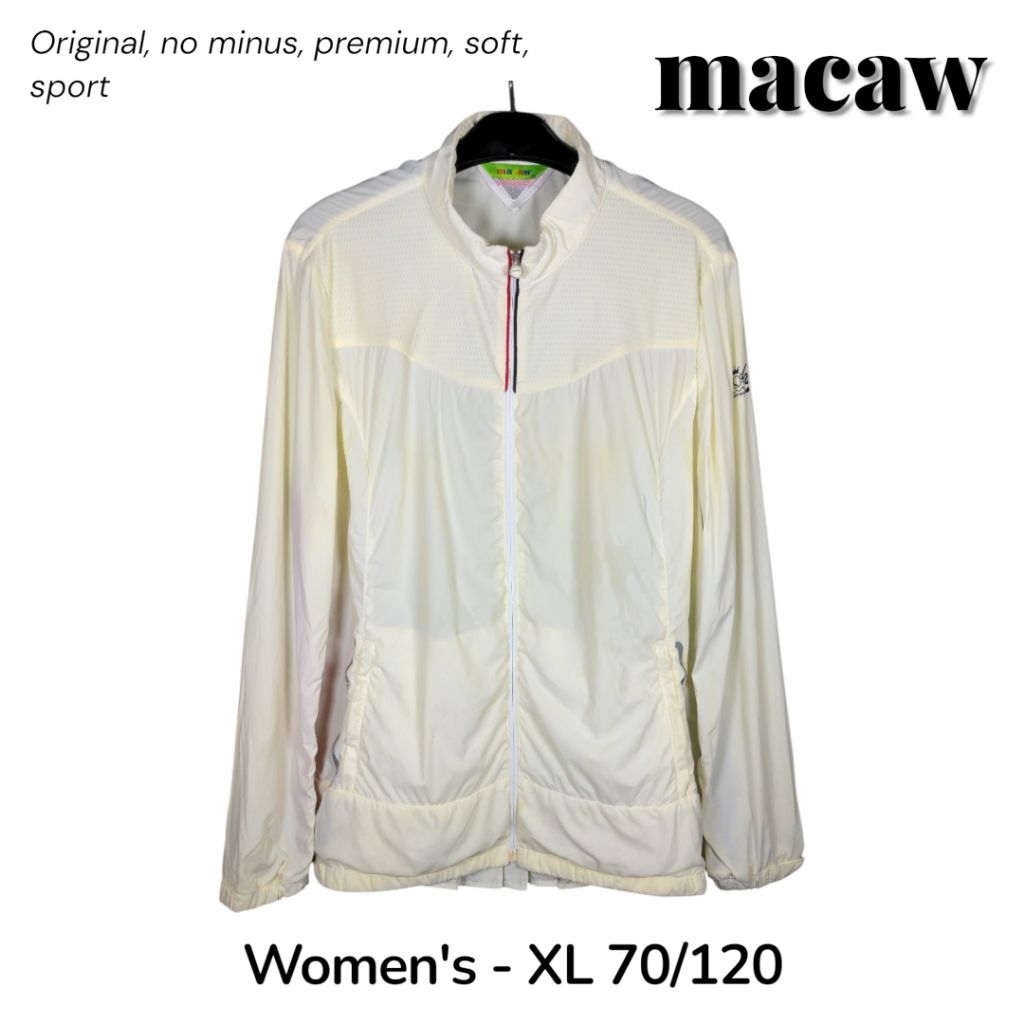 Macaw Sports Women's Jacket for Outdoor Running Golf Premium Size XL
