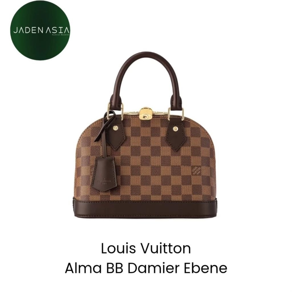LOUIS VUITTON LV BAG ALMA BB DAMIER