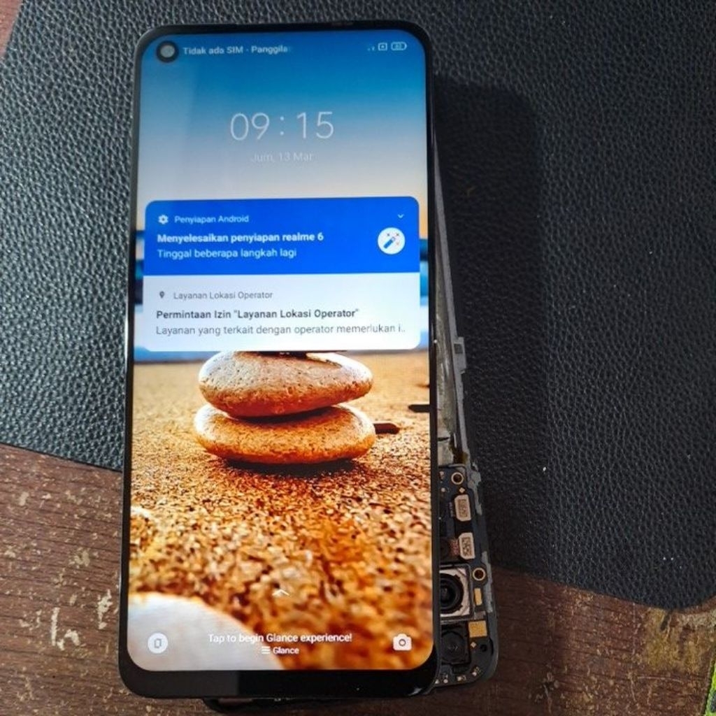 mesin realme 6 normal.
