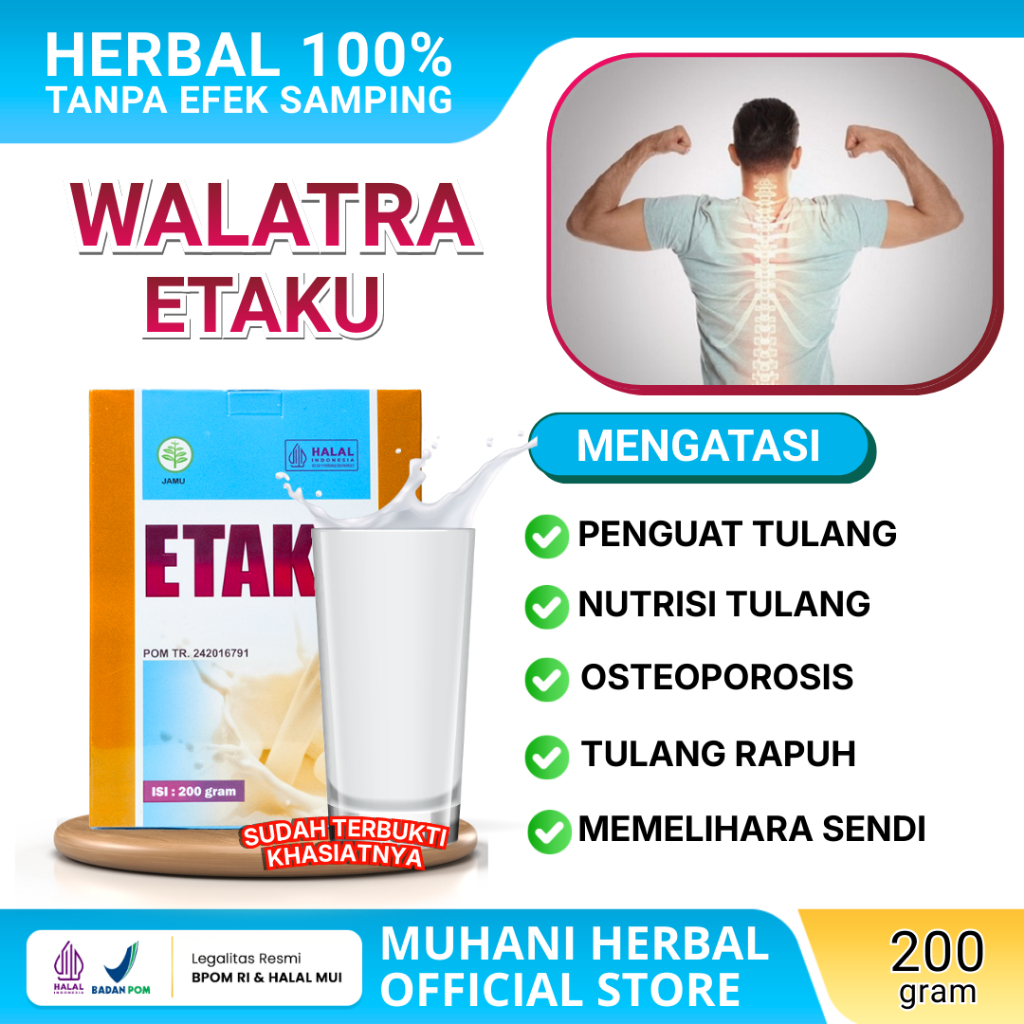 Susu Kambing Etawa Bubuk 200gram Original Untuk Tulang Dan Sendi Tulang Dan Sendi Susu Etawa Untuk P