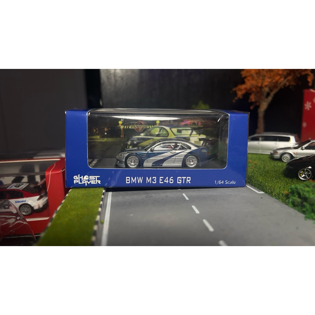 Ghost Player 1:64 BMW M3 E46 GTR Need For Speed Most Wanted