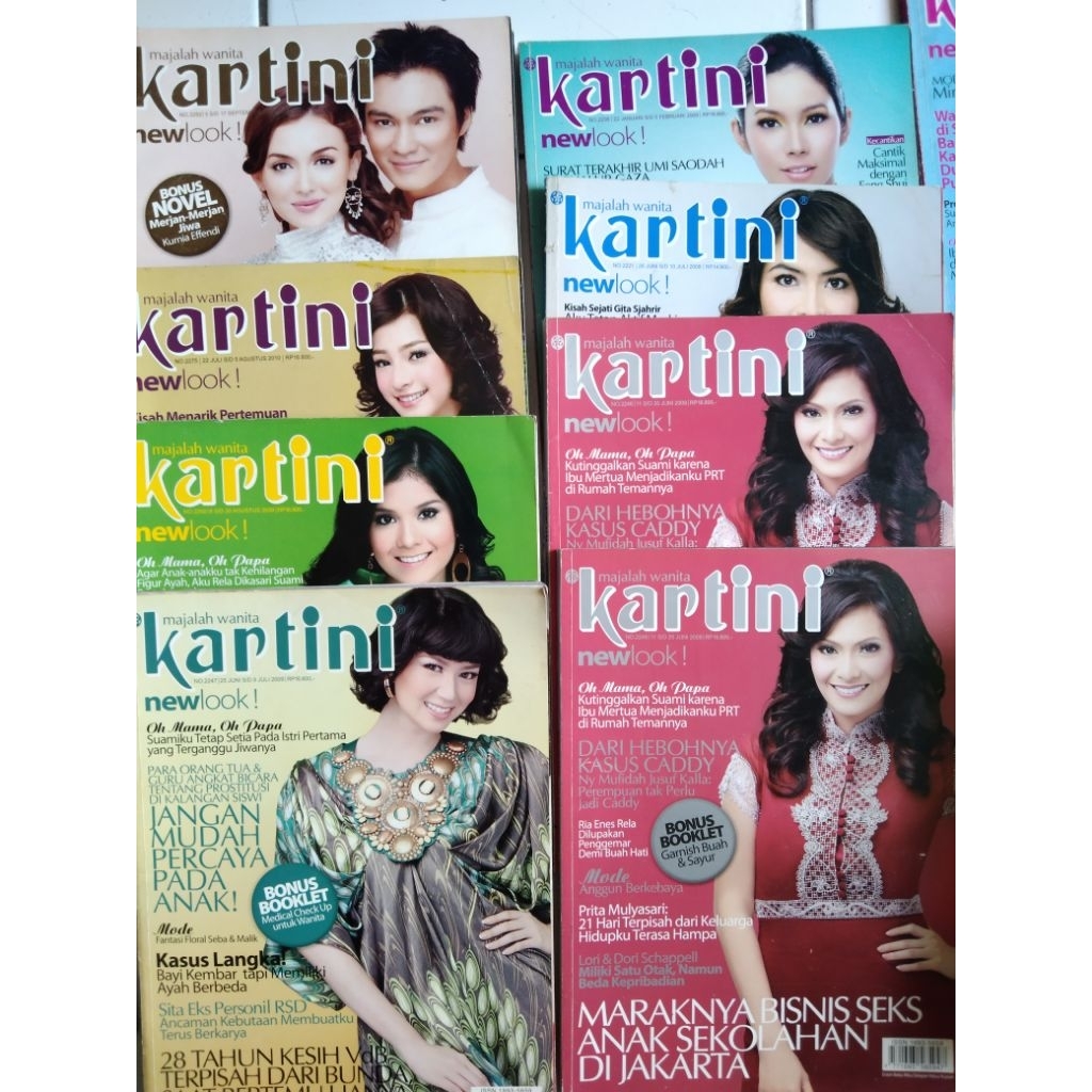 Obral Majalah Fashion Majalah WANITA KARTINI satuan