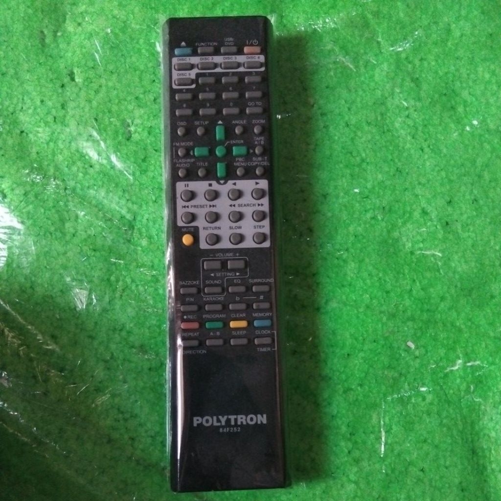 REMOTE DVD  HOME THEATER POLYTRON 84F252 ORIGINAL