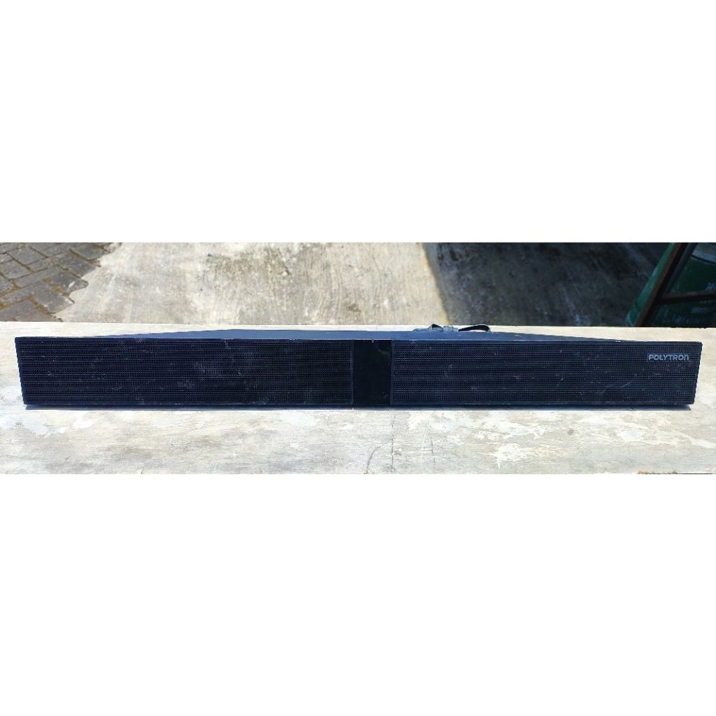 SPEAKER CENTER TV POLYTRON 32-43 INCH BEKAS