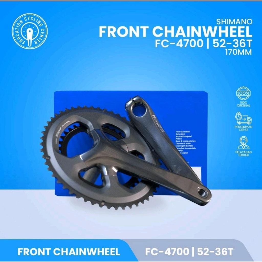 crankset shimano tiagra fc 4700 52-36