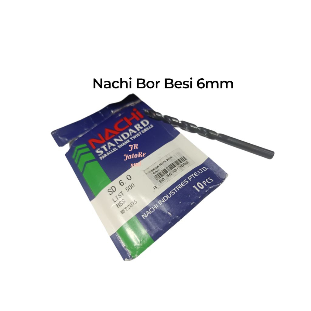 Nachi Bor Besi 6mm Mata Bor Besi Baja 6mm Nachi