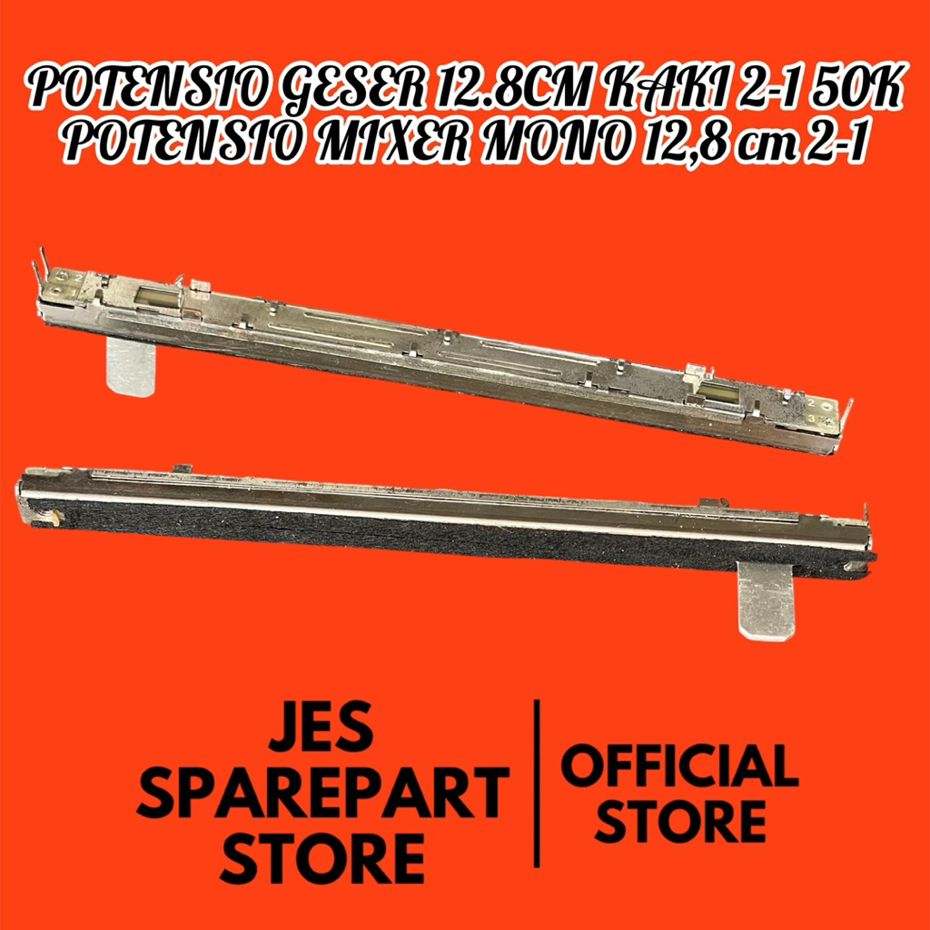 POTENSIO GESER 12.8CM KAKI 2-1 50K POTENSIO MIXER MONO 12,8 cm 2-1
