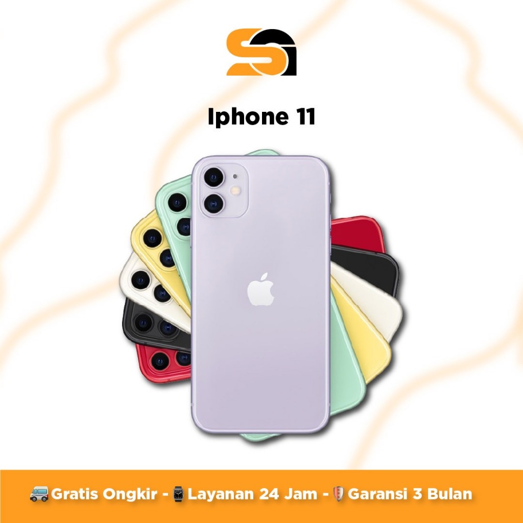 [Cicilan] iPhone 11 Second Ex Inter Original – Bergaransi 4 bulan Siap Pakai