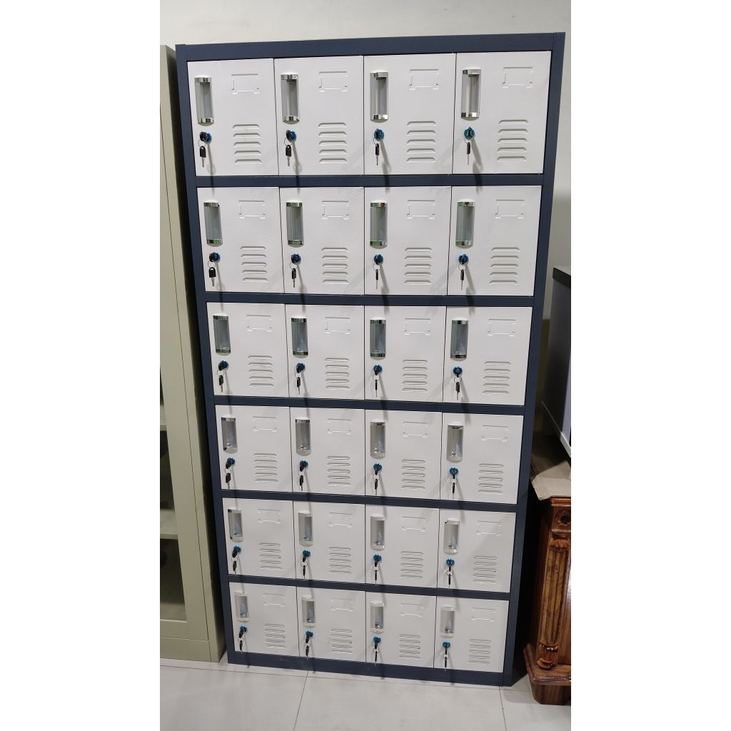 lemari loker besi 24 pintu besi