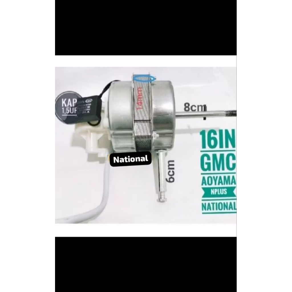 Dinamo kipas angin cosmos/miyako gmc 12-16inch