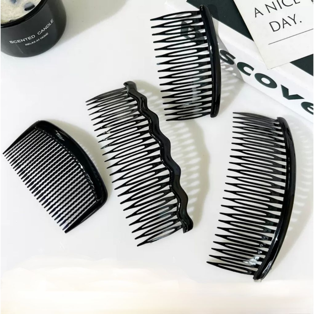 MINISO BALI | Sirkam Rambut Polos Wanita / Sirkam Sanggul Cepol Poni / Aksesoris Styling Rambut