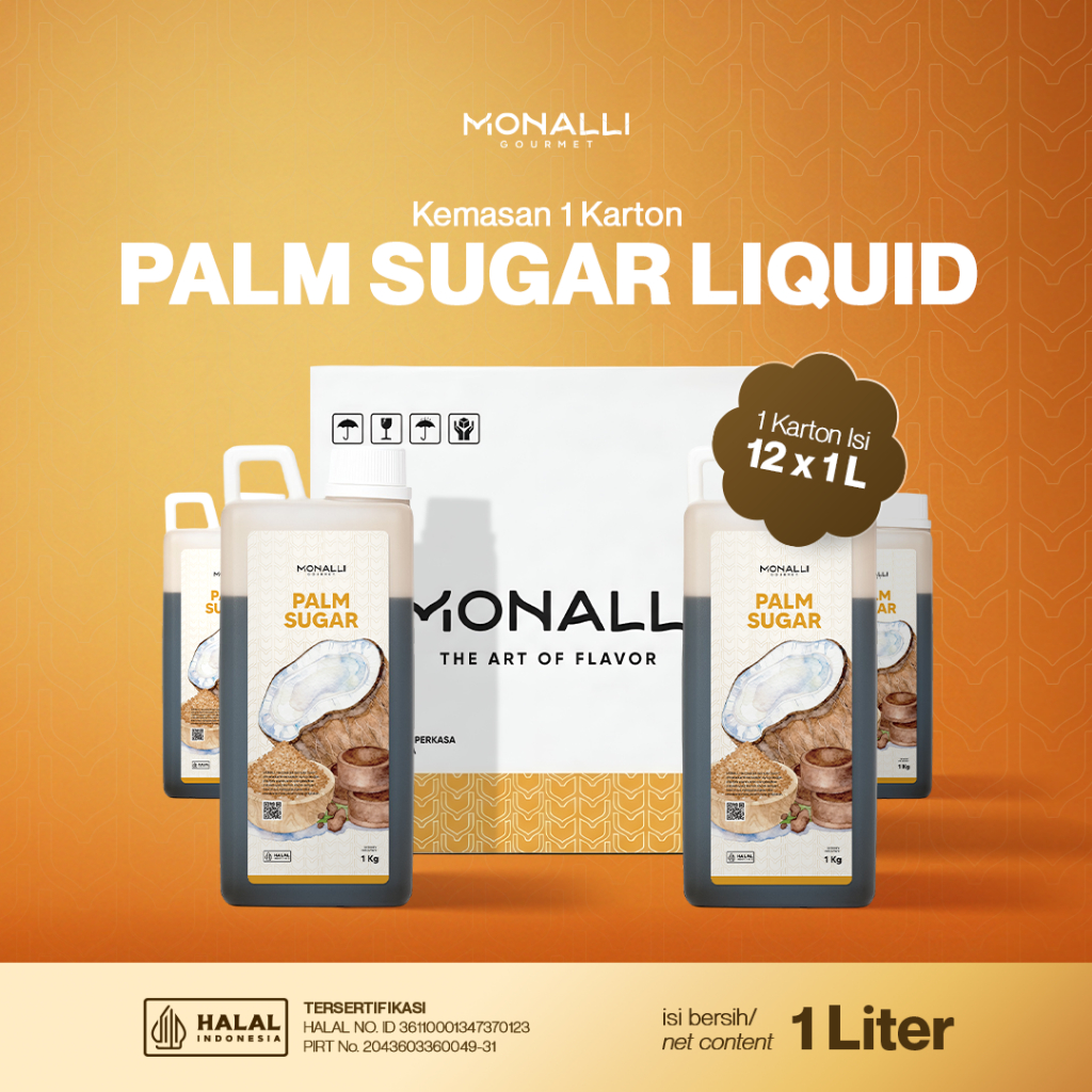 Paket Hemat Monalli Palm Sugar 1karton