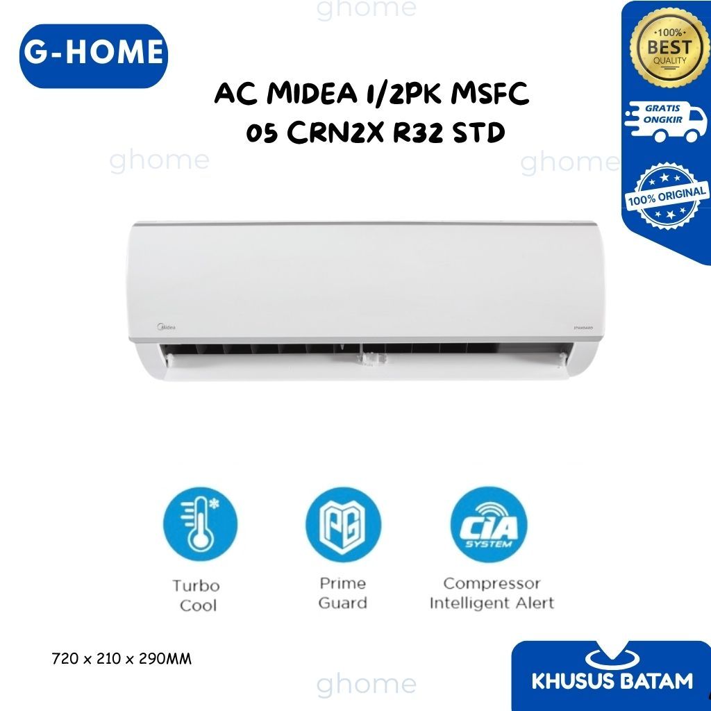 AC MIDEA 1/2PK MSFC 05 CRN2X R32 STD