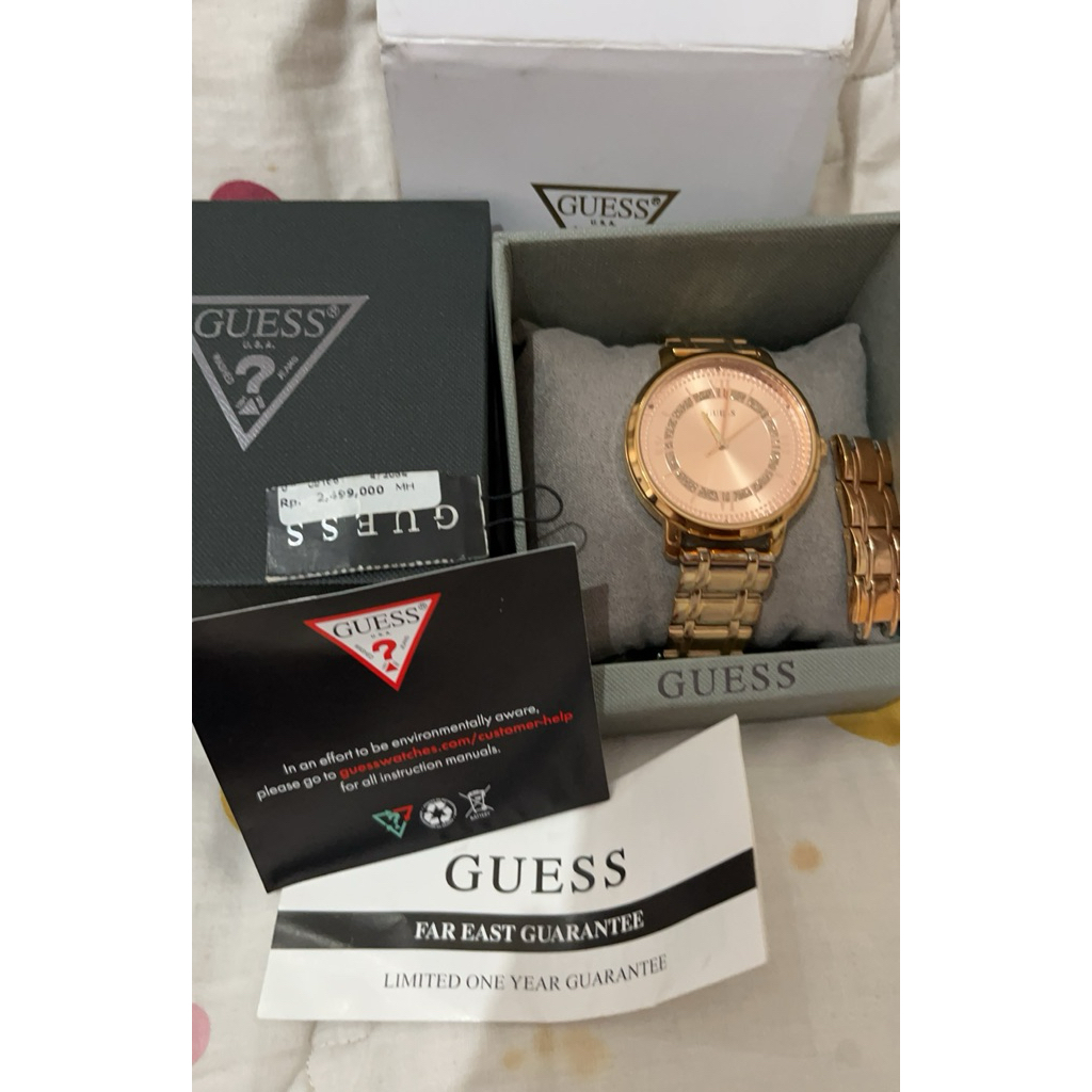 preloved jam tangan wanita GUESS