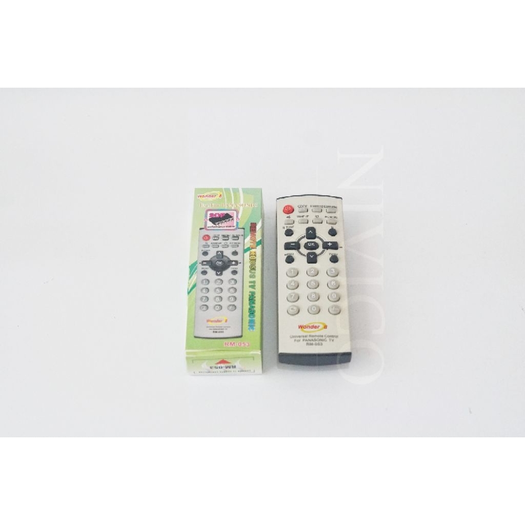 Wonder 8 Remote Control Universal untuk TV Panasonic tabung RM-053 dengan Fitur Canggih dan Desain Ergonomis