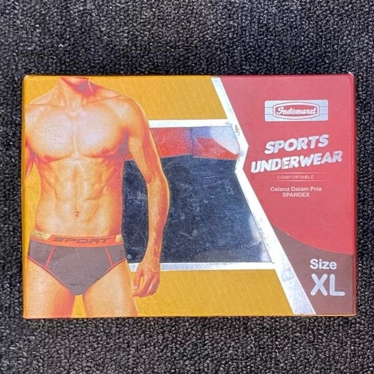 Celana dalam pria Indomaret  sport 2's Original