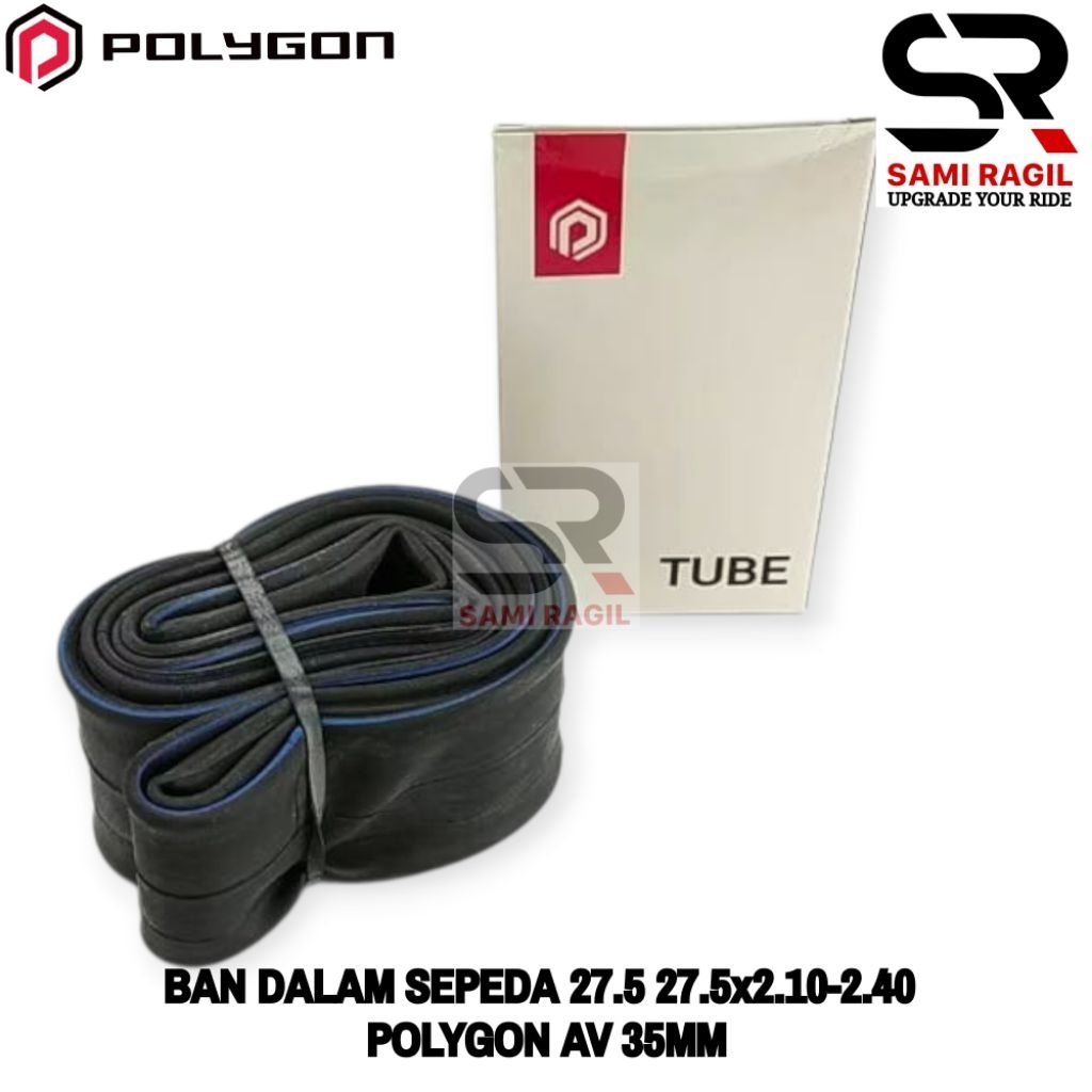 BAN DALAM SEPEDA 27.5 27.5x2.10-2.40 POLYGON AV 35MM 27.5 x 2.10 2.125 2.25 2.35 2.40 DOP COP AMERIC