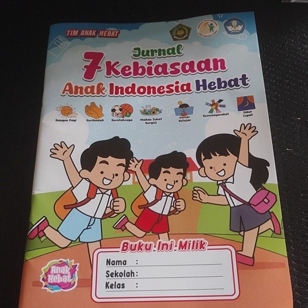 Buku jurnal anak indonesia hebat