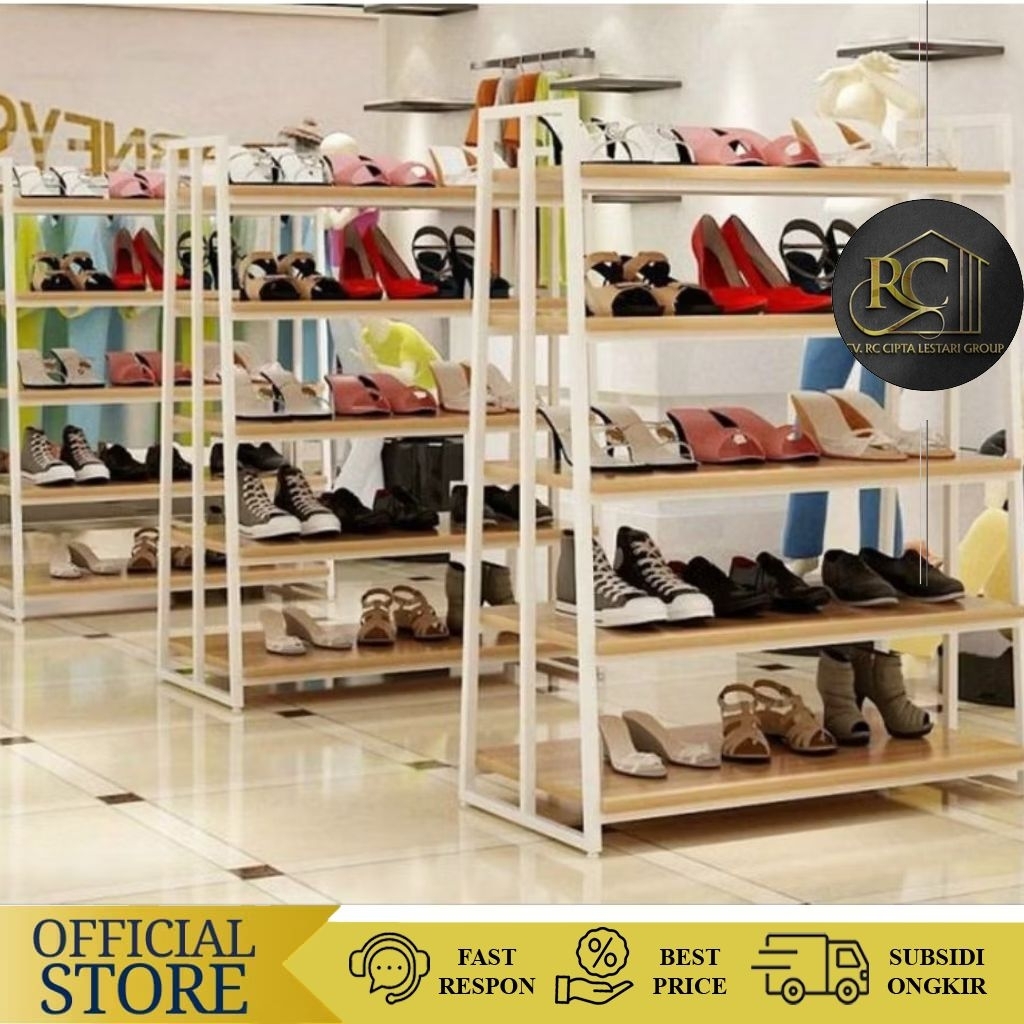 Rak Display Toko Retail|Rak Tas|Rak Sepatu|Rak Aksesoris