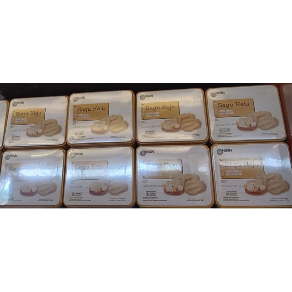 Sagu Keju Kaleng 450 gram