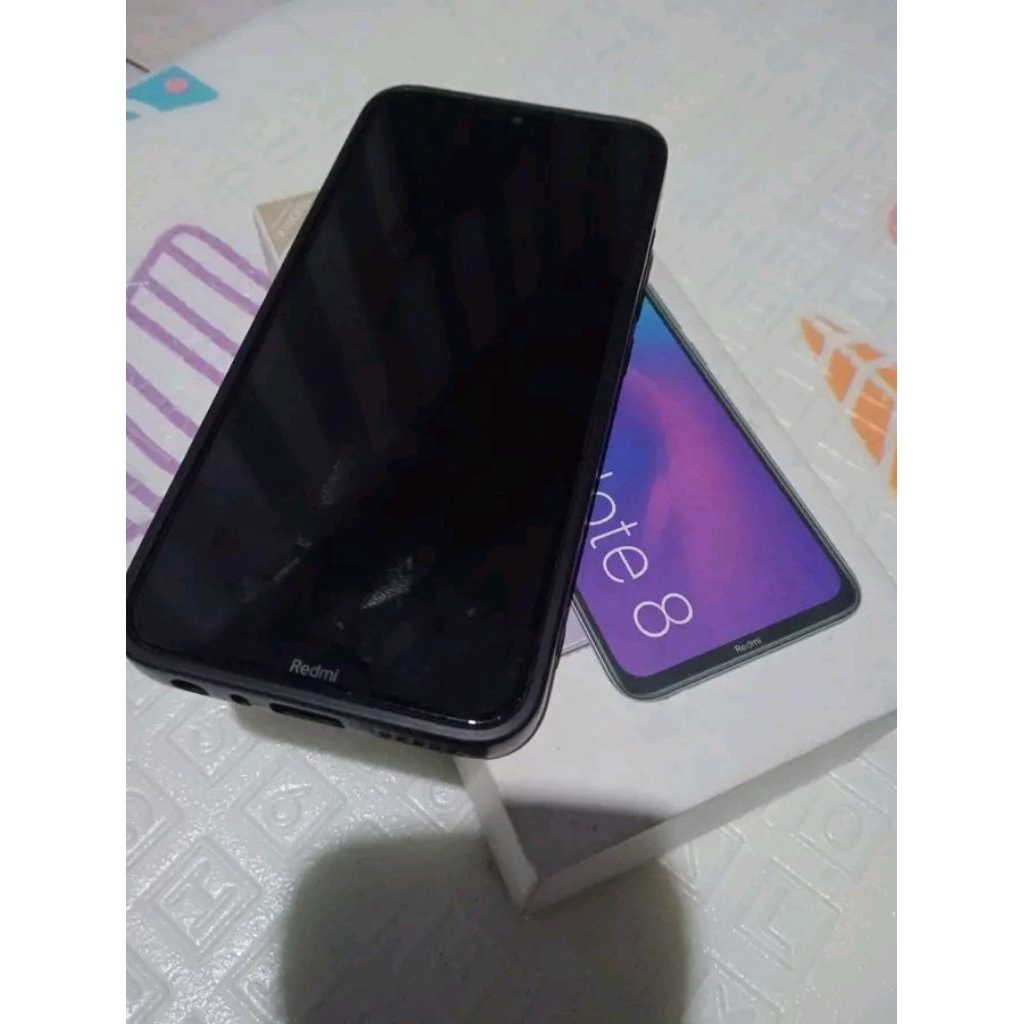 redmi note 8 matot lcd ori RAM 4/64