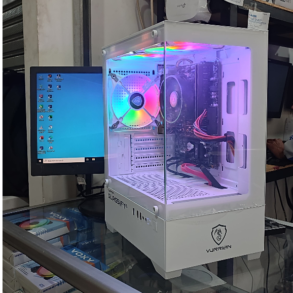 PC Gaming Fullset Ryzen 5 3400G RAM 32GB DDR4 SSD 256GB Monitor LED 24 INCH