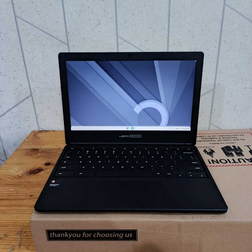 #Keyboard Rusak  Libera Chromebook C120, Super Slim, Ringan, Mulus, Seri Baru, Lengkap, Black  *Spes