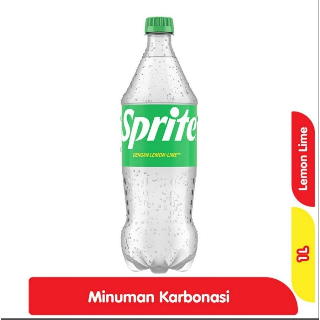 Sprite 1 liter krat isi 12 botol