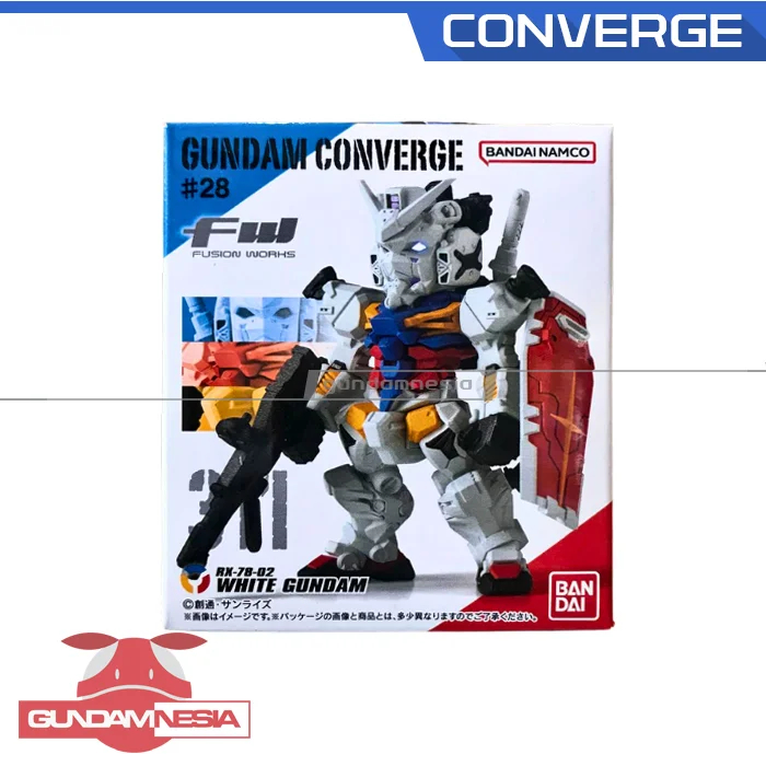 [Converge] White Gundam (Mobile Suit Gundam GQuuuuuuX) – FW Gundam Converge No. 28
