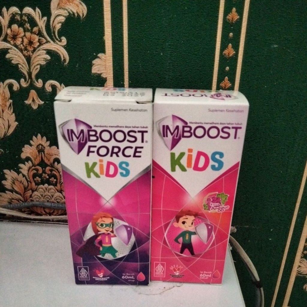 IMBOOST KIDS SIRUP & IMBOOST FORCE KIDS SIRUP 60 ML