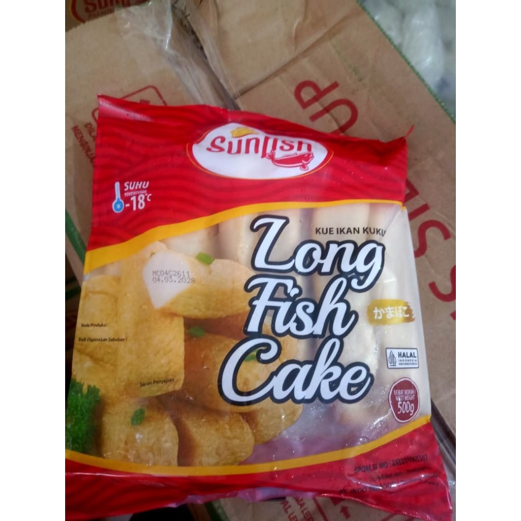 Sunfish Long Fish Cake 500 GR