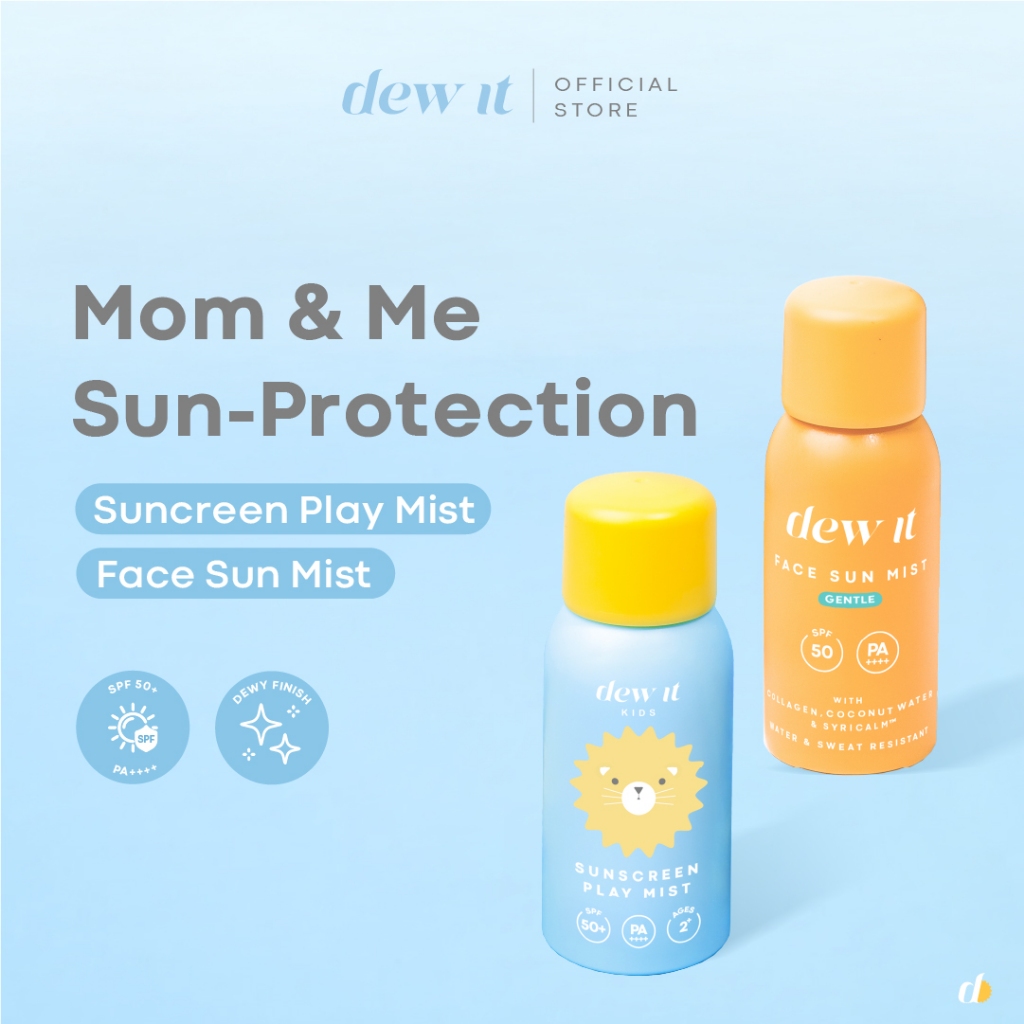 [BUNDLE] Dew It - Mom & Me Sunscreen Spray | Non Aerosol, Sunscreen Spray Kolagen | Sunscreen Spray 
