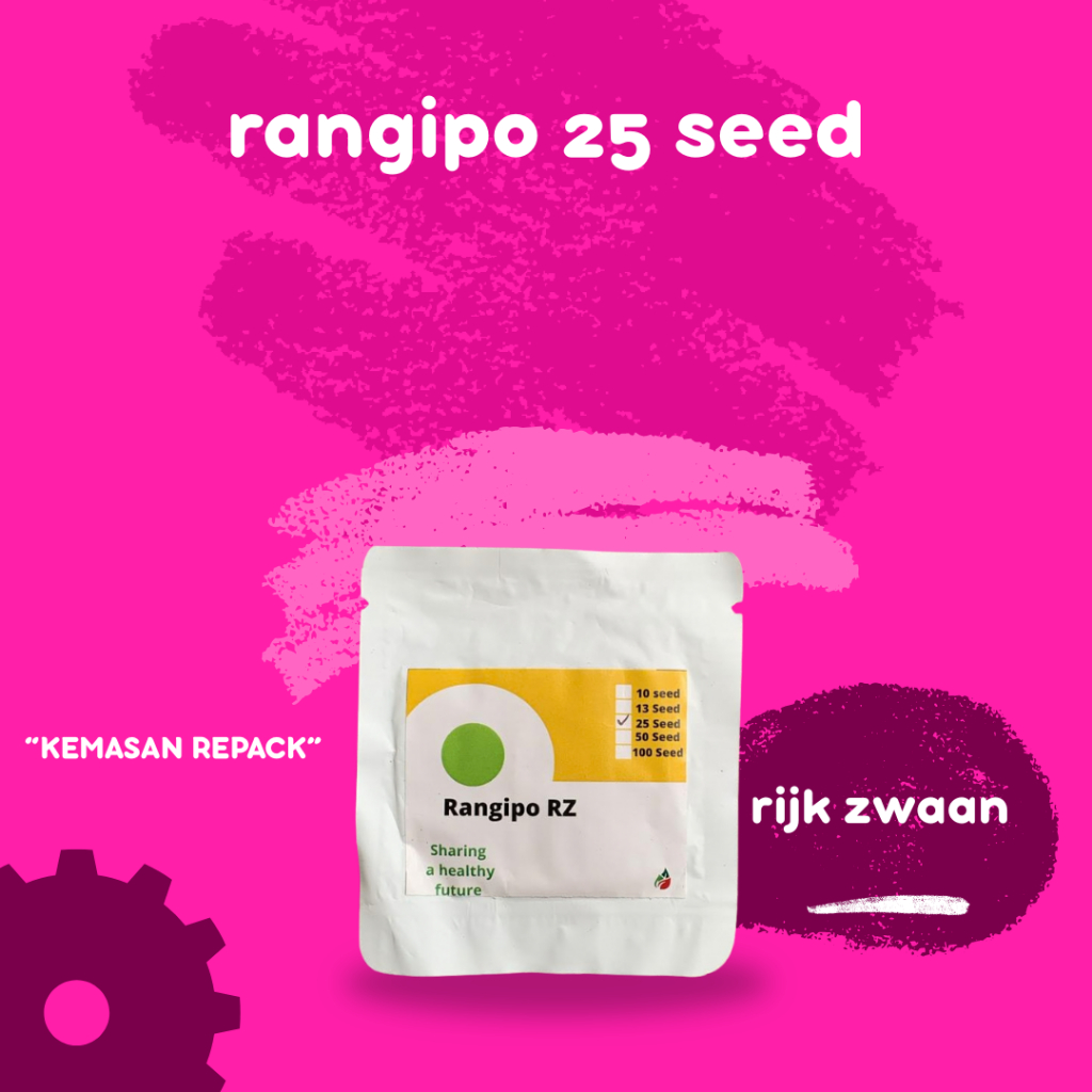 benih RZ Rangipo kemasan 25 biji/seed Repack murah
