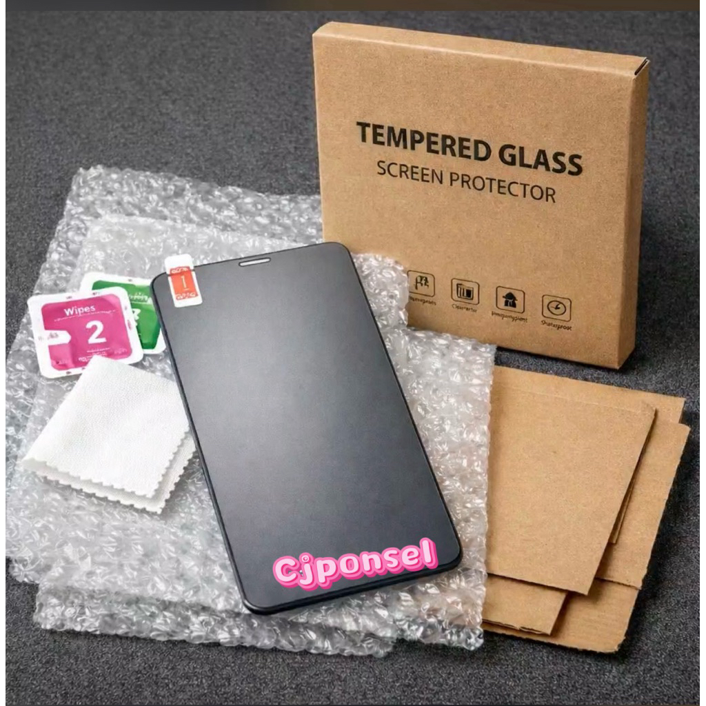 (GARANSI GANTI BARU)Matte Glass 9H FULL ANTI MINYAK FOR REDMIA3 2023/A1/A2+/M6/M6PRO/X3/X5/ 5/6/7/8/