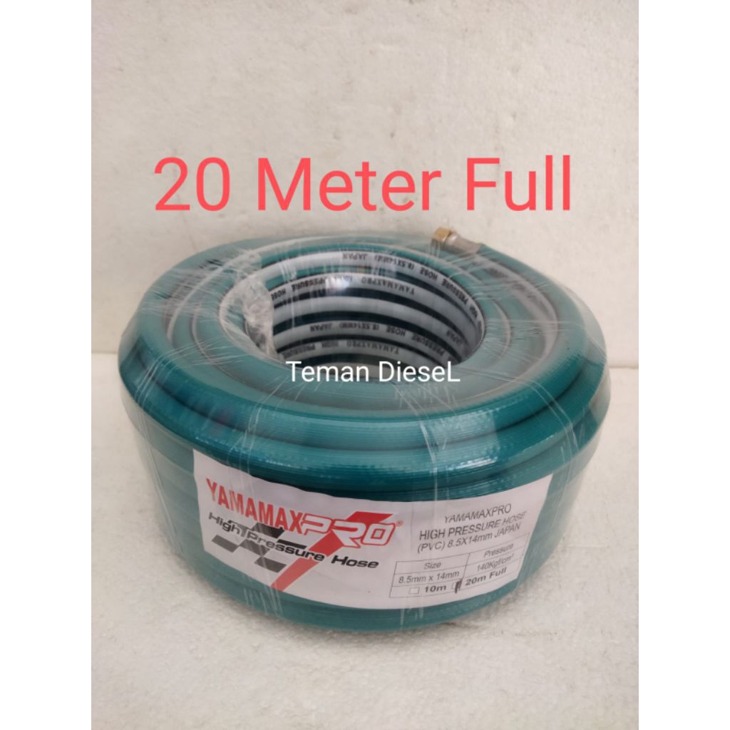 Selang Kompresor YAMAMAX PRO 20 Meter Selang Steam Cuci Motor Mobil