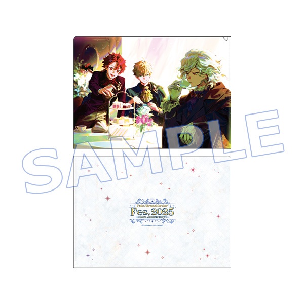 Fate Grand Order FGO Fes 2025 Kazari Tayu Image Art A4 Clearfile Clear File Edmond Dantes Arthur Ale
