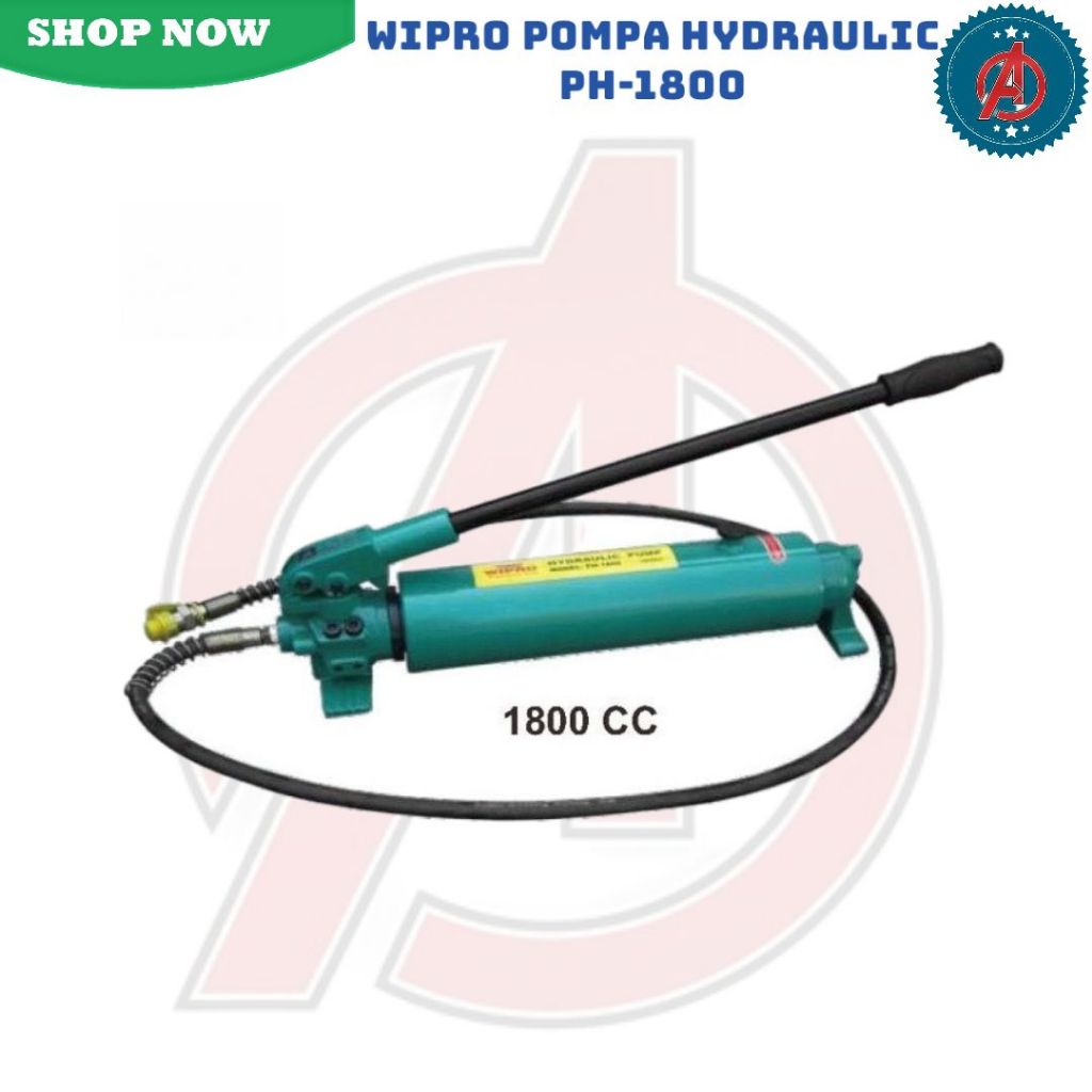 Pompa Hidrolik Manual 1800cc WIPRO PH-1800 / Hydraulic Hand Pump Pompa Tangan WIPRO PH1800 - PH 1800