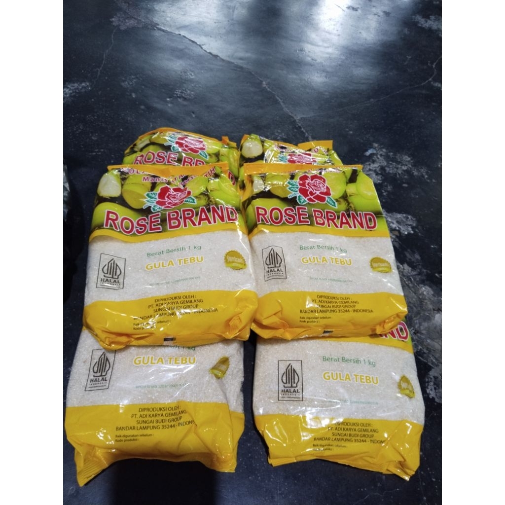1000GRAM/ 1KG GULA PASIR KEMASAN PABRIKAN